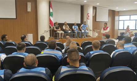 وحدة إدارة الكوارث في صور تساهم في تعزيز التنسيق بين فرق الطوارئ في لبنان