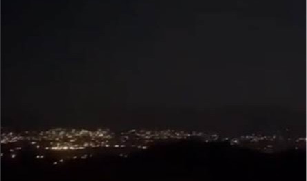 بالفيديو: سقوط صاروخ إيراني ليلا في البقاع ولا إصابات