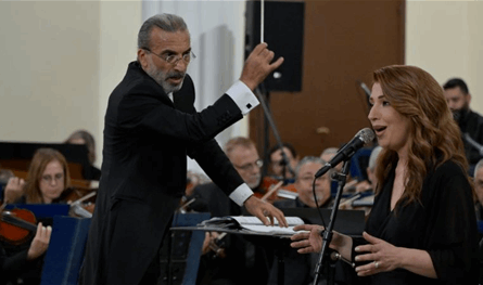أمسية موسيقية في الكنيسة الأرمنية الإنجيلية - بيروت أحيتها الأوركسترا اللبنانية للموسيقى الشرق - عربية