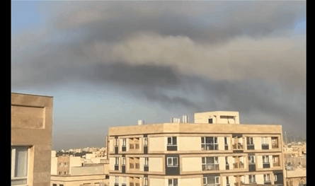  دوي انفجار شمال شرقي العاصمة الإيرانية طهران