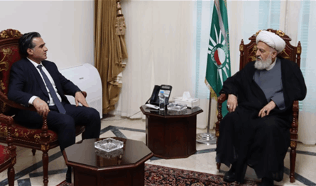 الخطيب إطلع من حمية على ملف إعادة الاعمار