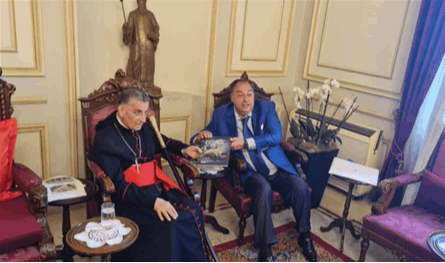 الراعي تابع مع سفير أوكرانيا اوضاع الجالية