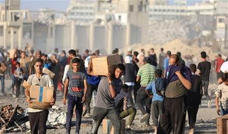 مجزرة شمال غرب غزة تستهدف منتظرين للحصول على مساعدات إنسانية