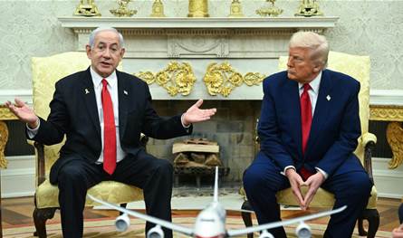 ترمب يتصل بنتنياهو عقب اجتماعه بفريق الأمن القومي الأميركي