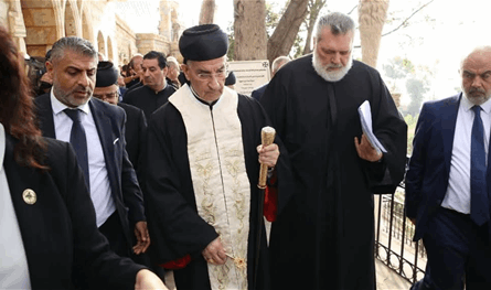 البطريرك الراعي يفتتح &quot;حديقة الصلاة&quot; ويكرّس &quot;كنيسة سيّدة الأرز&quot; في حريصا