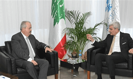 وزيرا الصناعة والمالية يناقشان آلية تفعيل عمل المجلس اللبناني للاعتماد