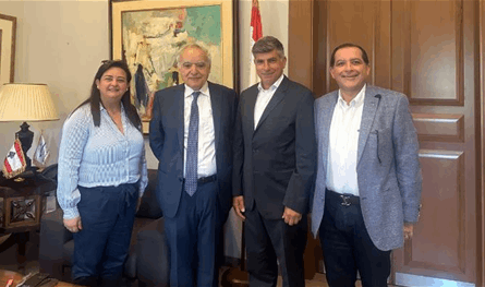 سلامة إستقبل رئيس لجنة مهرجانات فقرا- كفرذبيان