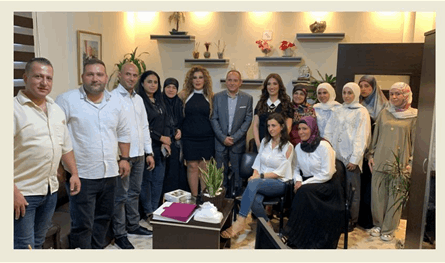 حمود تفقد المبنى المرمم لتعاونية الموظفين في النبطية