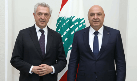 الرئيس عون للمفوض السامي لغراندي: لبنان متمسك بعودة النازحين السوريين