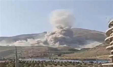 بالفيديو... شاهدوا لحظة سقوط صاروخ إيرانيّ ثقيل جدّاً في إسرائيل