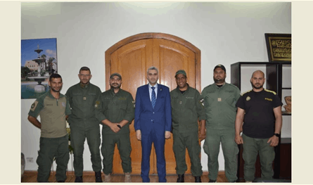 رئيس بلدية طرابلس التقى شرطة البلدية المكلفة مراقبة مجرى نهر أبو علي