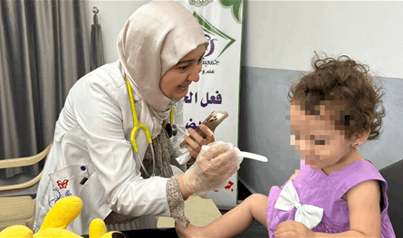 فعالية صحية مجانية للأطفال في صفد البطيخ