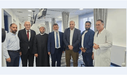ناصرالدين يتفقد مركز سلوم الطبي ويشيد بتطوره المتقدم
