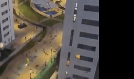 الجيش الإسرائيلي اعترض مسيّرة إيرانية.. ومستوطنون يهربون (فيديو)