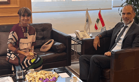 رسامني إجتمع مع وفد نقابة أصحاب الشاحنات العمومية في مرفأ بيروت