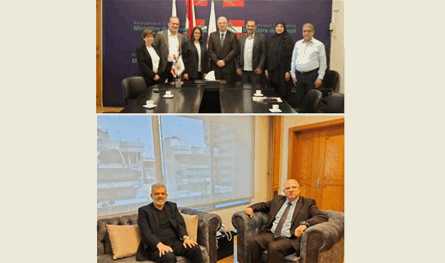 وزير العمل التقى النائبين برو ومارون ونقابة المرئي والمسموع