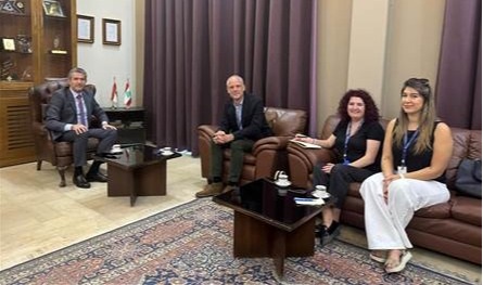 محافظ البقاع اجتمع مع مدير مكتب وكالة الأمم المتحدة للهجرة في لبنان