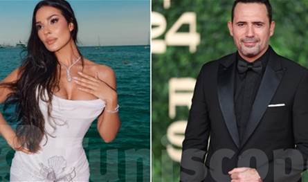 مشهد رومانسي يجمع نادين نسيب نجيم وظافر العابدين.. شاهدوا كيف رقصا معاً (فيديو)