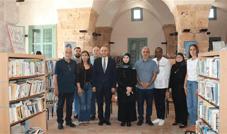 المدير الإقليمي للمنظمة الفرنكوفونية في لبنان زار مركز المطالعة في صور