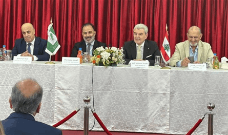 الخوري: لدعم الصناعة الوطنية ووقف التهريب 