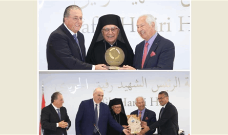 وزارة الرزاعة وإتحاد الغرف اللبنانية كرّما رفلة دبانة تقديراً لمسيرته المعطاءة