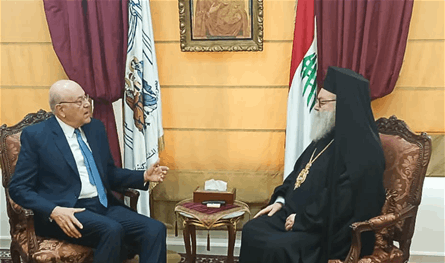 ميقاتي زار البطريرك يوحنا العاشر: اخشى ان تسبقنا التطورات في المنطقة ويغيب الاهتمام الدولي بلبنان