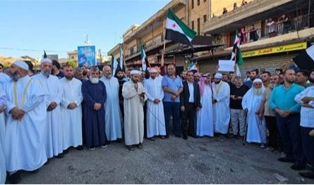 اعتصام في البقاع رفضًا للاعتداءات الإسرائيلية على دمشق