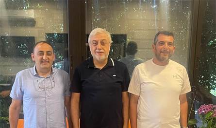 الصمد استقبل رئيس اتحاد بلديات الضنية ونائبه