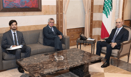 الحجار استقبل سفير البرازيل