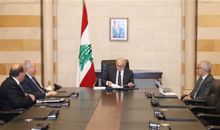 سلام بحث مع وزيري المال والاقتصاد وحاكم مصرف لبنان في الاوضاع المالية 