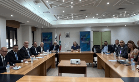 الحاج يبحث مع وفد Eutelsat OneWeb توسيع التعاون في الخدمات الرقمية