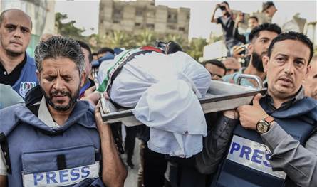 كم بلغ عدد الصحافيين الشهداء في قطاع غزة؟