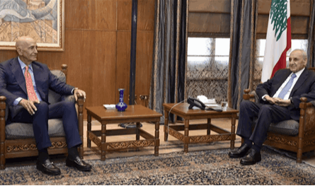 لقاء بين برّي والسفير الإيراني في لبنان قبل وبعد زيارة برّاك... هذه تفاصيله