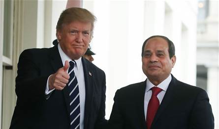 &quot;نداء خاص&quot; من السيسي إلى ترامب بشأن حرب غزة.. ماذا جاء فيه؟