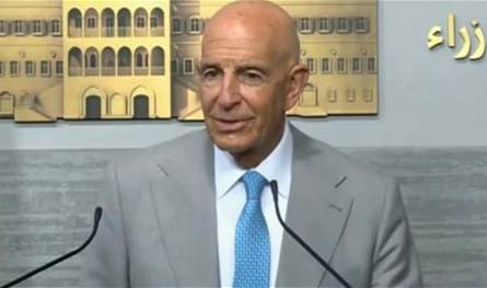 تصعيد برّاك يثير المخاوف من انسداد الوساطة الأميركية وحصرية السلاح امام مجلس الوزراء
