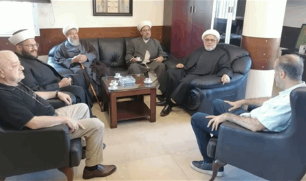 &quot;تجمع العلماء المسلمين&quot; يزور بلدية حارة حريك
