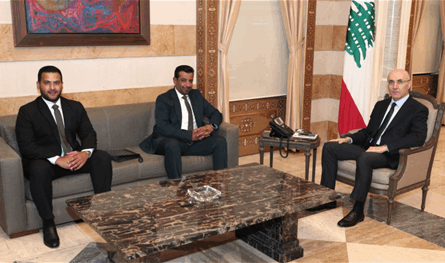 الحجار يستقبل مسؤولًا كويتيًا ويبحث تنظيم ألواح الطاقة الشمسية