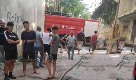 في المنية... الدفاع المدني يسيطر على حريق اندلع في أحد المنازل!