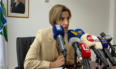 الزين عرضت تقدم خطة العمل خلال مئة يوم
