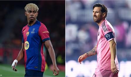 رئيس برشلونة يُقارن بين يامال وميسي... فماذا قال؟
