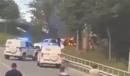 في روسيا... أضرم النار في نفسه لمنع الشرطة من إعتقاله