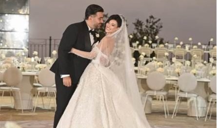 ملكة جمال جزائرية تتزوج من رجل أعمال لبناني بأجواء فخمة وتُشعل جدلاً واسعا (فيديو)