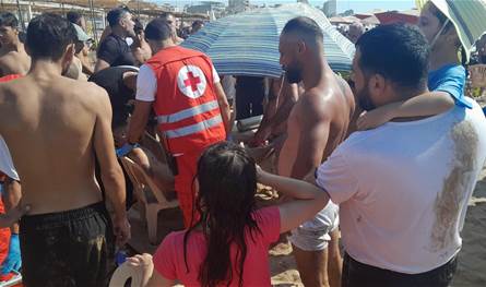 4 حالات غرق على شاطئ مدينة صيدا.. اليكم التفاصيل
