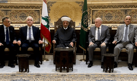 المفتي دريان عقد سلسلة من اللقاءات في دار الفتوى