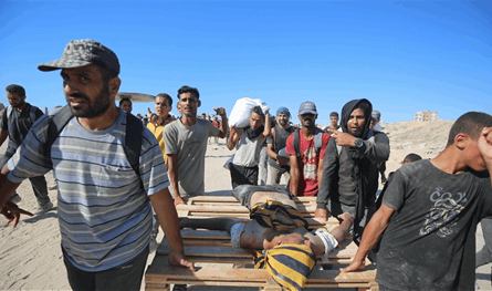 أثناء محاولتهم الحصول على مساعدات في غزة.. هذا عدد الفلسطينيين الذين استشهدوا