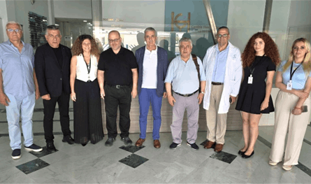 رئيس USEK زار مركز اليوسف الاستشفائي التعليمي في حلبا