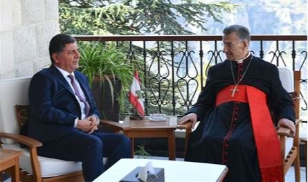 بهاء الحريري زار الراعي: لنعمل يداً بيد على إحياء دولة المؤسسات 