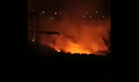 بالفيديو: غارة إسرائيلية تستهدف اللواء 107 في ريف اللاذقية