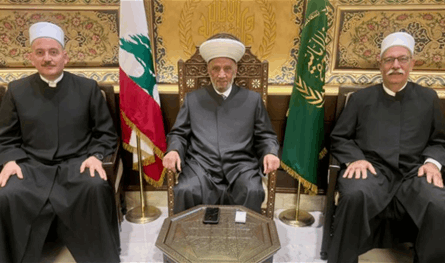 المفتي دريان استقبل وفدا من مشيخة الموحدين الدروز