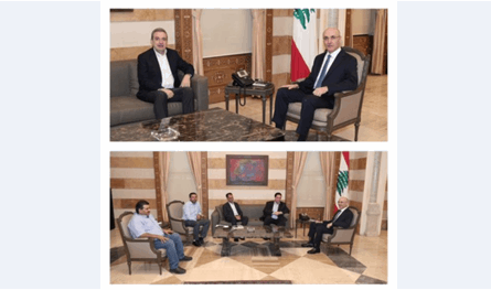 وزير الداخلية إستقبل أبو فاعور والبعريني